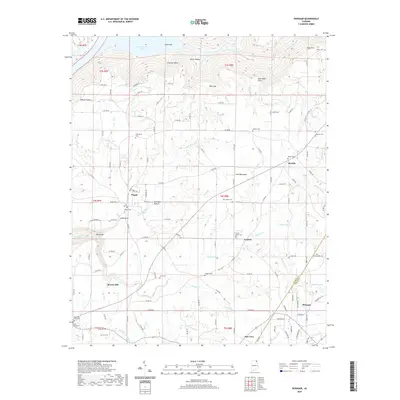 2020 Map of Henagar, 2020 Print