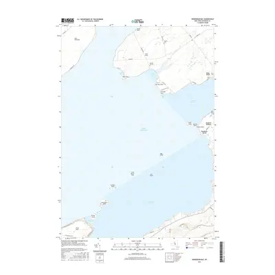 2016 Map of Henderson Bay, 2016 Print