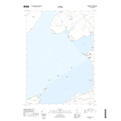 2019 Map of Henderson Bay, 2019 Print
