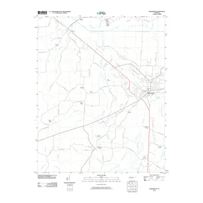 2010 Map of Henderson, 2010 Print