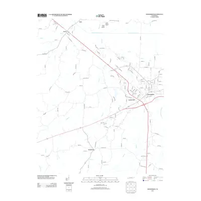 2013 Map of Henderson, 2013 Print