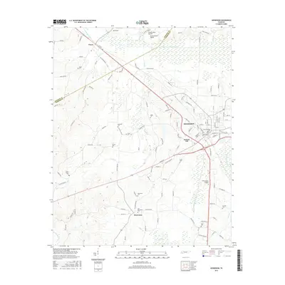 2016 Map of Henderson, 2016 Print