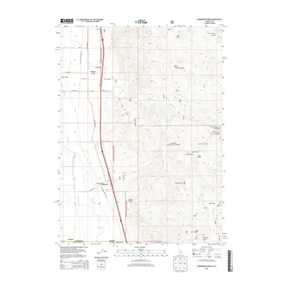 2013 Map of Henderson Creek, 2013 Print