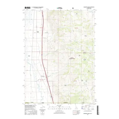 2017 Map of Henderson Creek, 2017 Print