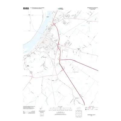 2013 Map of Henderson, 2013 Print