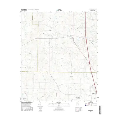 2017 Map of Henderson, 2017 Print