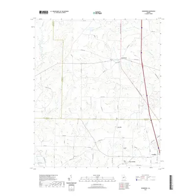 2020 Map of Henderson, 2020 Print