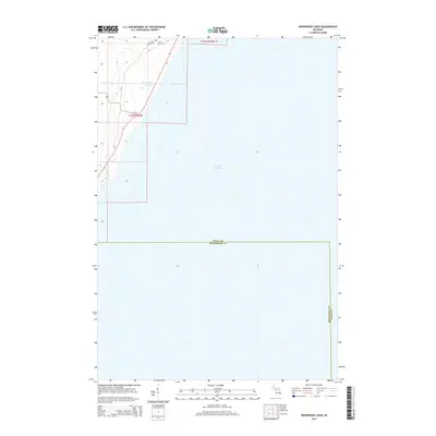 2014 Map of Henderson Lakes, 2014 Print