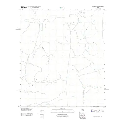 2010 Map of Henderson Mesa, 2010 Print