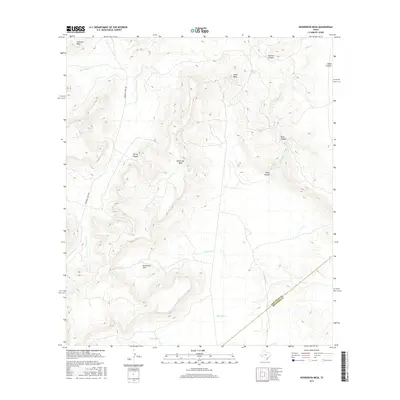 2016 Map of Henderson Mesa, 2016 Print