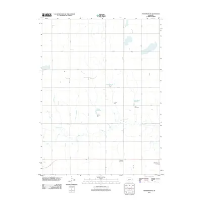 2011 Map of Henderson NE, 2011 Print