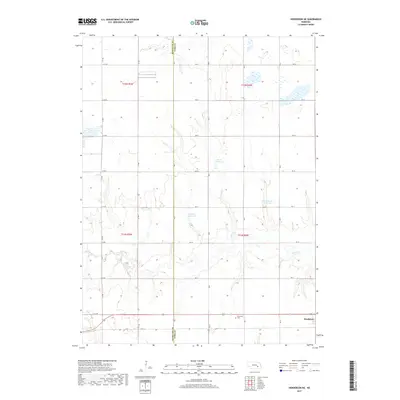 2017 Map of Henderson NE, 2017 Print