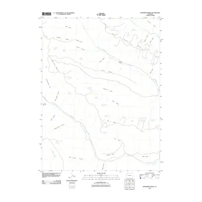 2010 Map of Henderson Ridge, 2010 Print