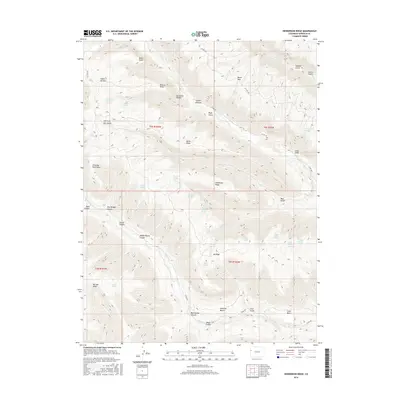 2016 Map of Henderson Ridge, 2016 Print