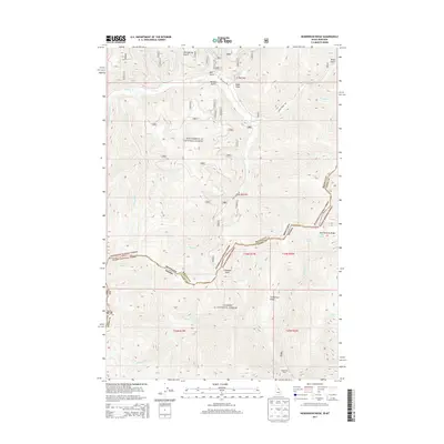 2013 Map of Henderson Ridge, 2013 Print