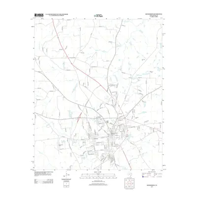 2013 Map of Henderson, 2013 Print
