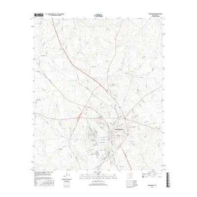 2016 Map of Henderson, 2016 Print