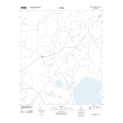 2011 Map of Henderson Still, 2011 Print