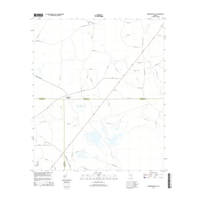 2014 Map of Henderson Still, 2014 Print