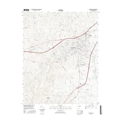 2016 Map of Henderson, 2016 Print