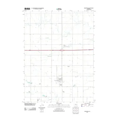 2011 Map of Henderson, 2011 Print