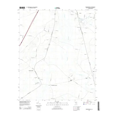 2014 Map of Hendersonville, 2014 Print