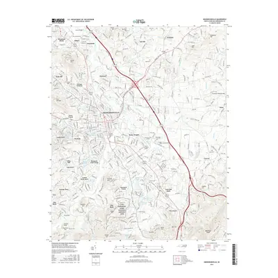 2016 Map of Hendersonville, 2016 Print