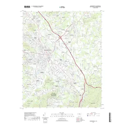 2019 Map of Hendersonville, 2019 Print