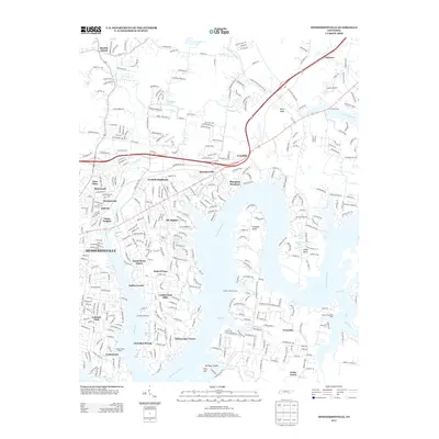 2013 Map of Hendersonville, 2013 Print