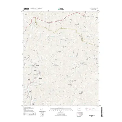 2014 Map of Henlawson, 2014 Print