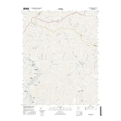 2016 Map of Henlawson, 2016 Print