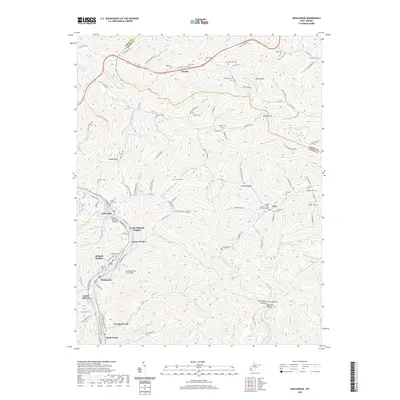 2019 Map of Henlawson, 2019 Print