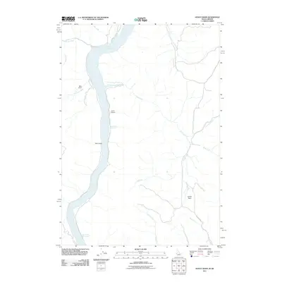 2011 Map of Henley Basin, 2011 Print