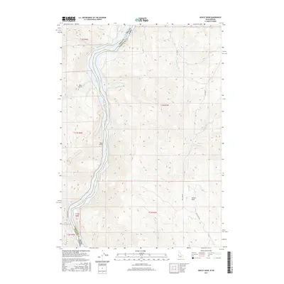 2017 Map of Henley Basin, 2017 Print