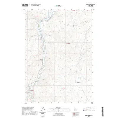 2020 Map of Henley Basin, 2020 Print