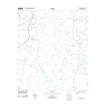 2012 Map of Henleyfield, 2012 Print