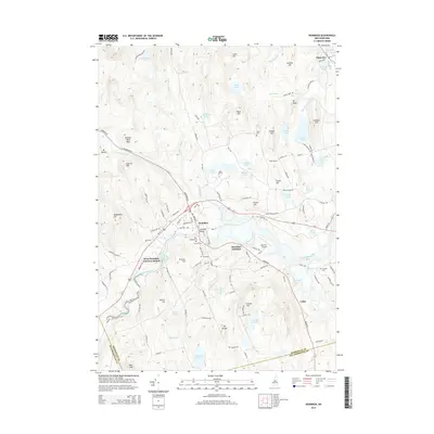 2015 Map of Henniker, 2015 Print