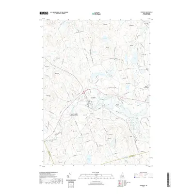 2021 Map of Henniker, 2021 Print