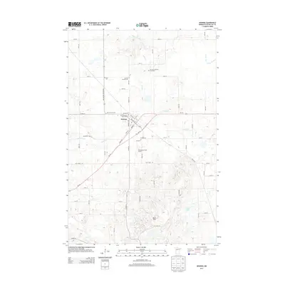 2013 Map of Henning, 2013 Print