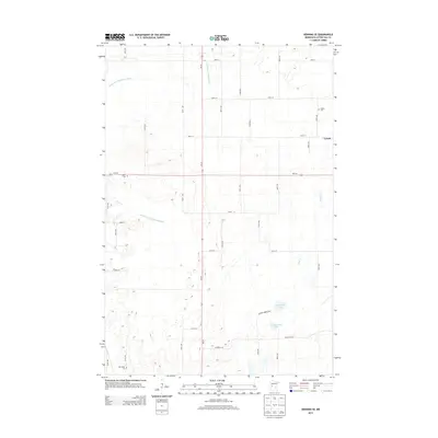 2013 Map of Henning SE, 2013 Print