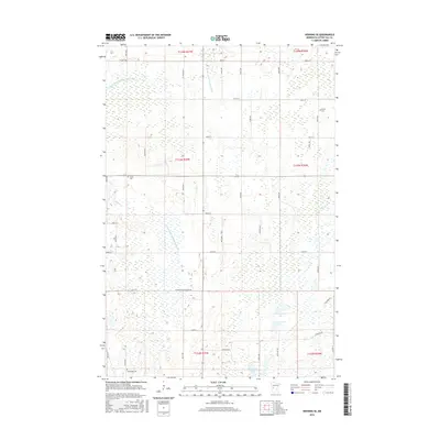 2016 Map of Henning SE, 2016 Print