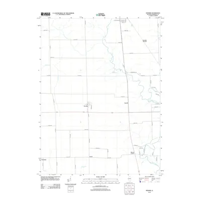 2012 Map of Henning, 2012 Print