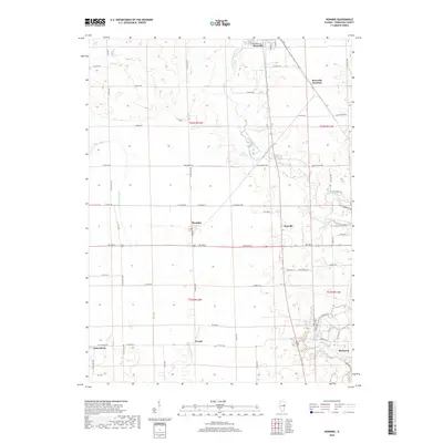 2018 Map of Henning, 2018 Print