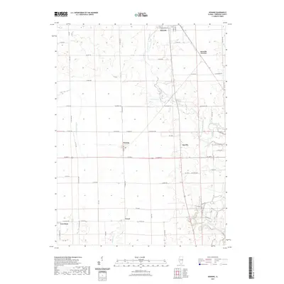 2021 Map of Henning, 2021 Print