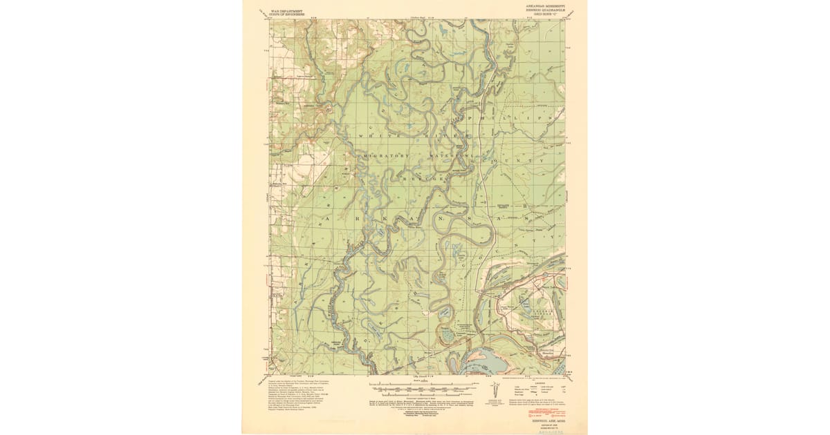 Old Maps of Weber, AR | Pastmaps