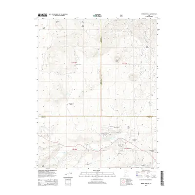 2014 Map of Henrie Knolls, 2014 Print
