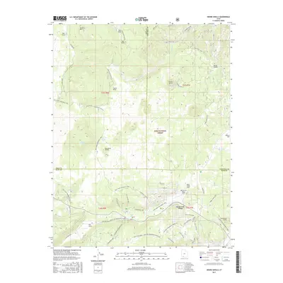 2017 Map of Henrie Knolls, 2017 Print