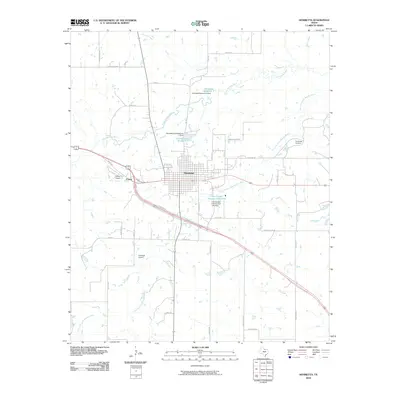 2010 Map of Henrietta, 2010 Print