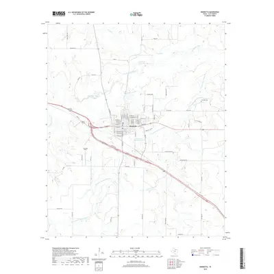 2019 Map of Henrietta, 2019 Print