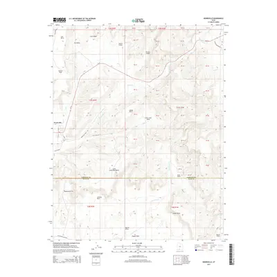 2014 Map of Henrieville, 2014 Print